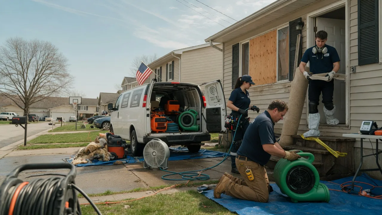 Water Damage Restoration in Bighorn, MT near me